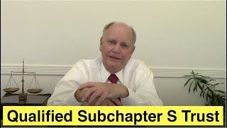 Qualifications for a Subchapter S Trust [upl. by Santos62]