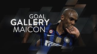 MAICON  All of his 20 Inter goals 🇧🇷🖤💙 [upl. by Otreblif]