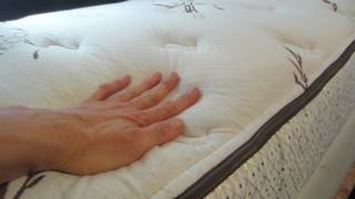 10quot Talalay Latex Hybrid mattress [upl. by Dlanar]