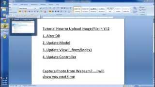 Tutorial How to Upload File or Image in Yii2 [upl. by Ettigirb477]