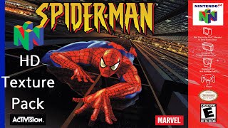 SpiderMan 2000  Nintendo 64 Texture Pack Project64Rosalies Mupen GUIMupen64PlusNext [upl. by Ahseila]