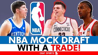 2024 NBA Mock Draft With A BLOCKBUSTER Trade [upl. by Cahra]