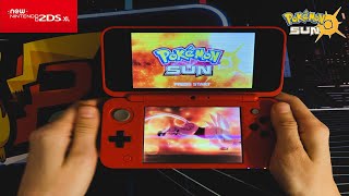 Pokémon Sun  Nintendo 2DS XL Gameplay  Pokéball Edition [upl. by Sinegra]