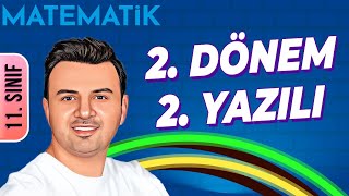 11SINIF MATEMATİK 2DÖNEM 2YAZILISINA HAZIRLIK [upl. by Elinet]