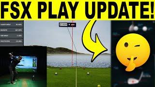 Foresight Sports FSX Play Golf Simulator Update NEW FEATURE REVIEW [upl. by Oznecniv226]