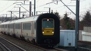 20120220 SNCBNMBS Class AM 96 IC 1712 [upl. by Anirehc]