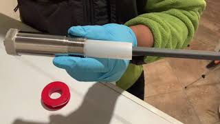 Anode Rod replacement Rotten Egg Smell FIX Corro Protec Rheem Water Heater DIY [upl. by Araek]