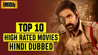 Top 10 Highest Rated South Indian Hindi Dubbed Movies on IMDb  Available On YouTube  Part 7 [upl. by Adur513]