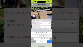 DuraPost® Fence Builder App [upl. by Crispa]