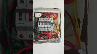 Main junction box mcb ytshortsvideo [upl. by Leunam]