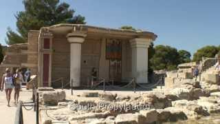 Knossos Crete  The palace of Knossos  ancient [upl. by Fablan]