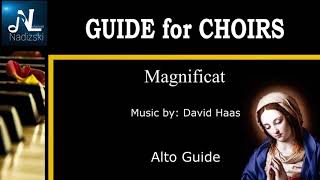 MAGNIFICAT Alto Guide [upl. by Gaskins]