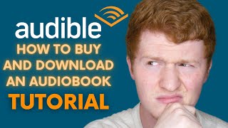 How to BUY and Download an Audiobook to Amazon Audible App [upl. by Kerad]