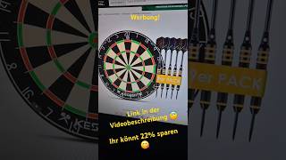 KESSER Dartscheibe Korb 9 Pfeile amazon Angebot sparen kesser dartscheibe dart Pfeil günstig [upl. by Eatnoj]