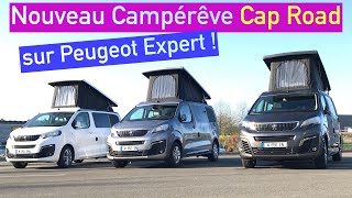 Campérêve Cap Road un nouveau van ultramodulable sur Peugeot Expert [upl. by Nnyw]