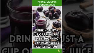 Did you know prune juice can relieve constipation [upl. by Gelya]