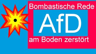 Knut Abraham CSU  CDU bombt die AfD verbal in die Steinzeit zurück💣🔨🧨🔥 [upl. by Meihar]