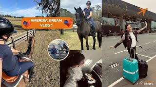 My AMERICA dream part 1🌎✈️IN DUTCH🇳🇱 ✰vlog 340✰  Kristy Snepvangers [upl. by Princess]