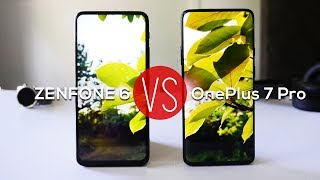 OnePlus 7 Pro vs ASUS Zenfone 6 camera comparison [upl. by Odeen]