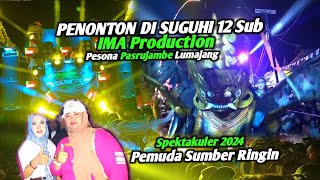 Spektakuler IMA production karnaval Pasrujambe feat Pemuda Sumber Ringin [upl. by Vanny]