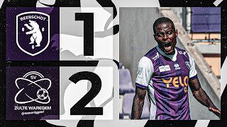 K BEERSCHOT VA 12 ZULTE WAREGEM  EXTENDED HIGHLIGHTS  VOSSEN AND GANO SCORE AGAINST BEERSCHOT [upl. by Aisatsanna]