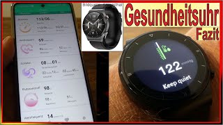 Königsthal B1 Gesundheitsuhr mit Blutdruckmanschette  Test amp Fazit  Smartwatch u Blutdruckmessung [upl. by Lenz832]