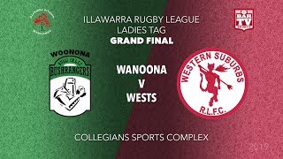 2019 Illawarra RL Womens Grand Final  Ladies League Tag  WoononaBulli v Wests Devils [upl. by Imit]