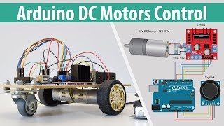 Arduino DC Motor Control Tutorial  L298N  HBridge  PWM  Robot Car [upl. by Darwin]