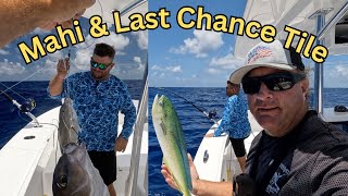 Last Day Of Tilefish Season amp Bonus Mahi Mahi [upl. by Cochard266]