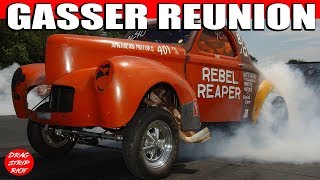 Gasser Reunion Nostalgia Drag Racing [upl. by Aubyn188]