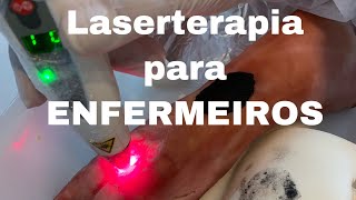 Laserterapia aplicada em feridas para enfermeiros [upl. by Dixil]