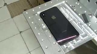 iPhone Xs max back glass replacement by laser machine [upl. by Benita]