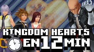 Toda la historia de Kingdom Hearts en 12 minutos [upl. by Amlet941]