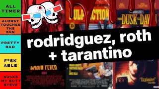 Tarantino  Roth  Rodriguez Movies Tier List LIVE [upl. by Anabella914]