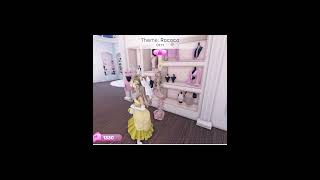 Rococo Theme in Dress to Impress roblox dresstoimpress [upl. by Arbas]