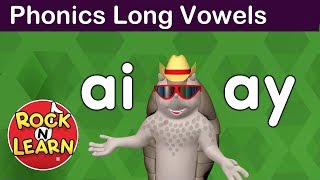 Long Vowels  Phonics for Learning to Read [upl. by Attenohs]