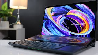 ASUS Zenbook Pro Duo 15 UX582 Review [upl. by Odnomar]