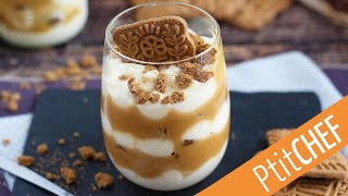 Un TIRAMISU extra gourmand aux SPECULOOS amp CARAMEL  Ptitchefcom [upl. by Eletnahc452]