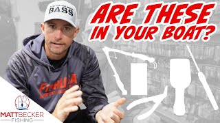 5 ACCESSORIES that you NEED in your BASS BOAT [upl. by Wye]