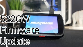 Nextbase 522GW Firmware Update Using A PC [upl. by Gagliano]