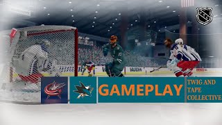 NHL 25  San Jose Sharks Vs Columbus Blue Jackets  TTC 10232024 [upl. by Mckee485]