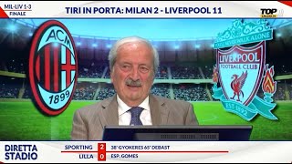 Milan Liverpool 13 con Tiziano Crudeli e Mirko Palo [upl. by Cirnek97]