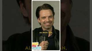 Sebastian Stan surprises David Harbour [upl. by Novoj589]