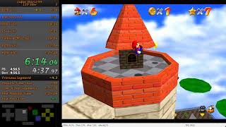 SUPER MARIO 64 120 STAR SPEEDRUN IN 20815 [upl. by Ardnoid]