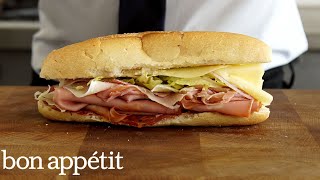 How to Assemble the Ultimate Delicious Sandwich  Bon Appétit [upl. by Akyre]