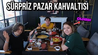 AİLEME SÜRPRİZ PAZAR KAHVALTISI HAZIRLADIM  ANNEM ÇILDIRDI [upl. by Anivlis]