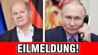 🚨 Scholz und Putin führen nach zwei Jahren ein historisches Telefonat [upl. by Cimbura]