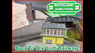 Buckland Junction 274 Alan Returns to the 00 gauge railway layout in the loft plans for updates to [upl. by Ailecra26]