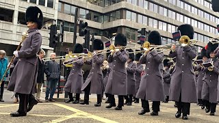 Military Bands at the Lord Mayors Show 2021 [upl. by Corneille]