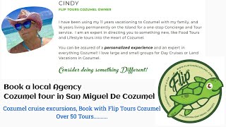 FLIP TOURS COZUMEL [upl. by Magill]